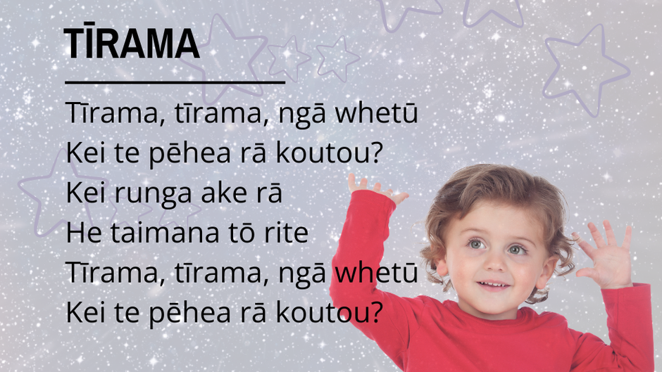 Tīrama, tīrama, ngā whetū | Musical Play