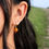 Thumbnail: Orange Bead Earrings