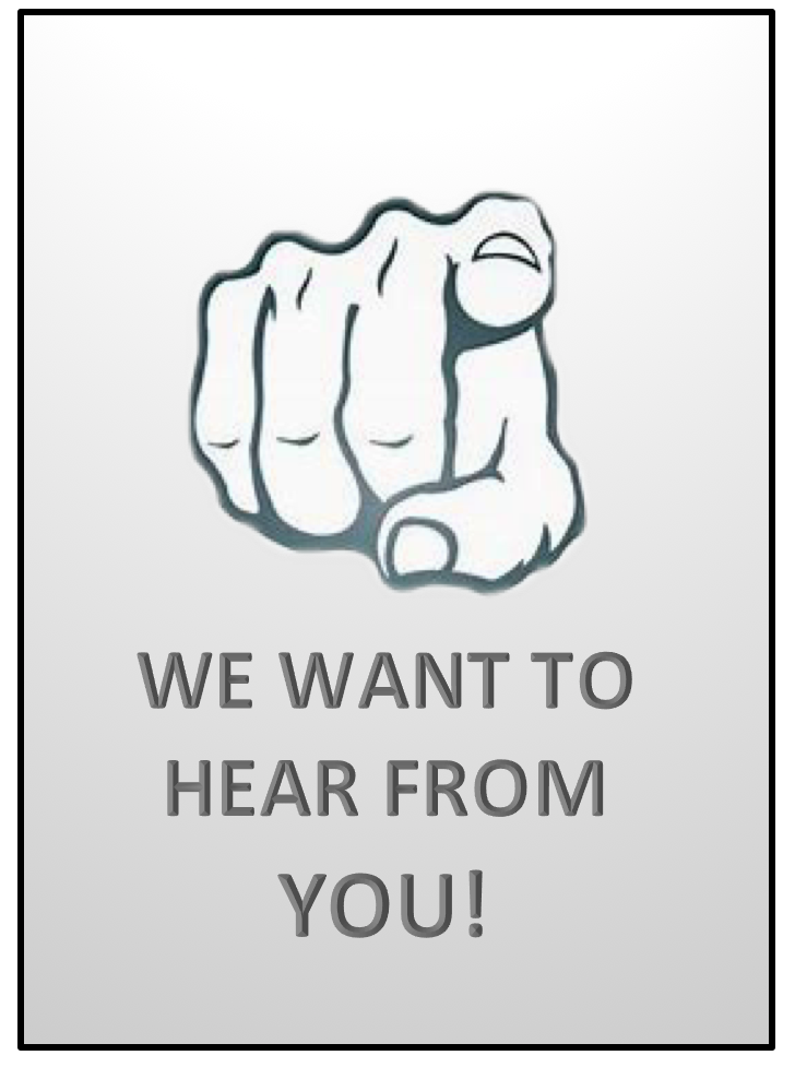 WE WANT TO HEAR 3