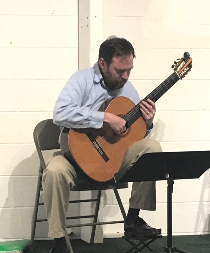 Adult Guitar Student