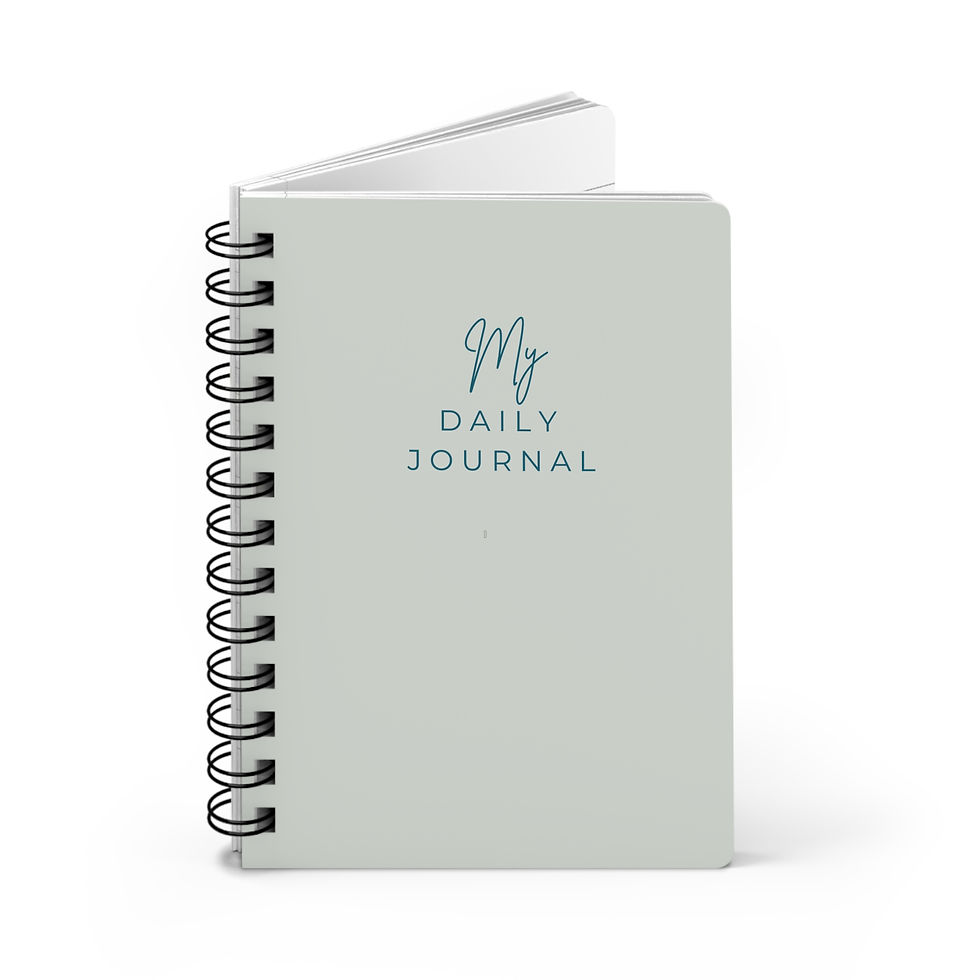 Thumbnail: My Daily Journal - Spiral Bound Journal
