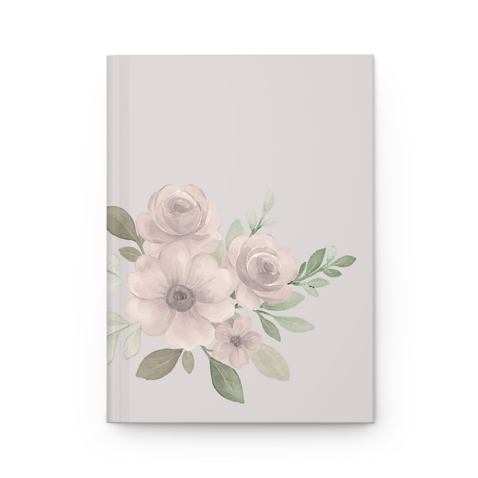 Thumbnail: Flowers -  Hardcover Journal Matte 