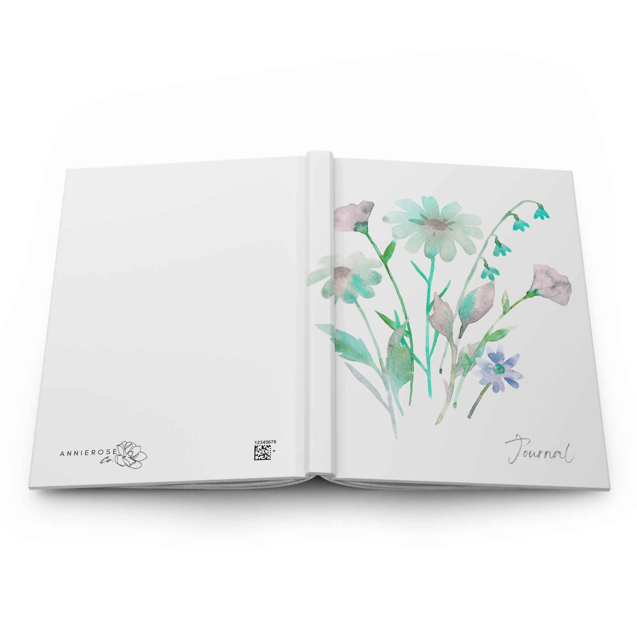 Dry Flowers - Journal - Hardcover Journal Matte