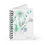 Thumbnail: Wildflowers blue/green Journal - Spiral Bound Journal