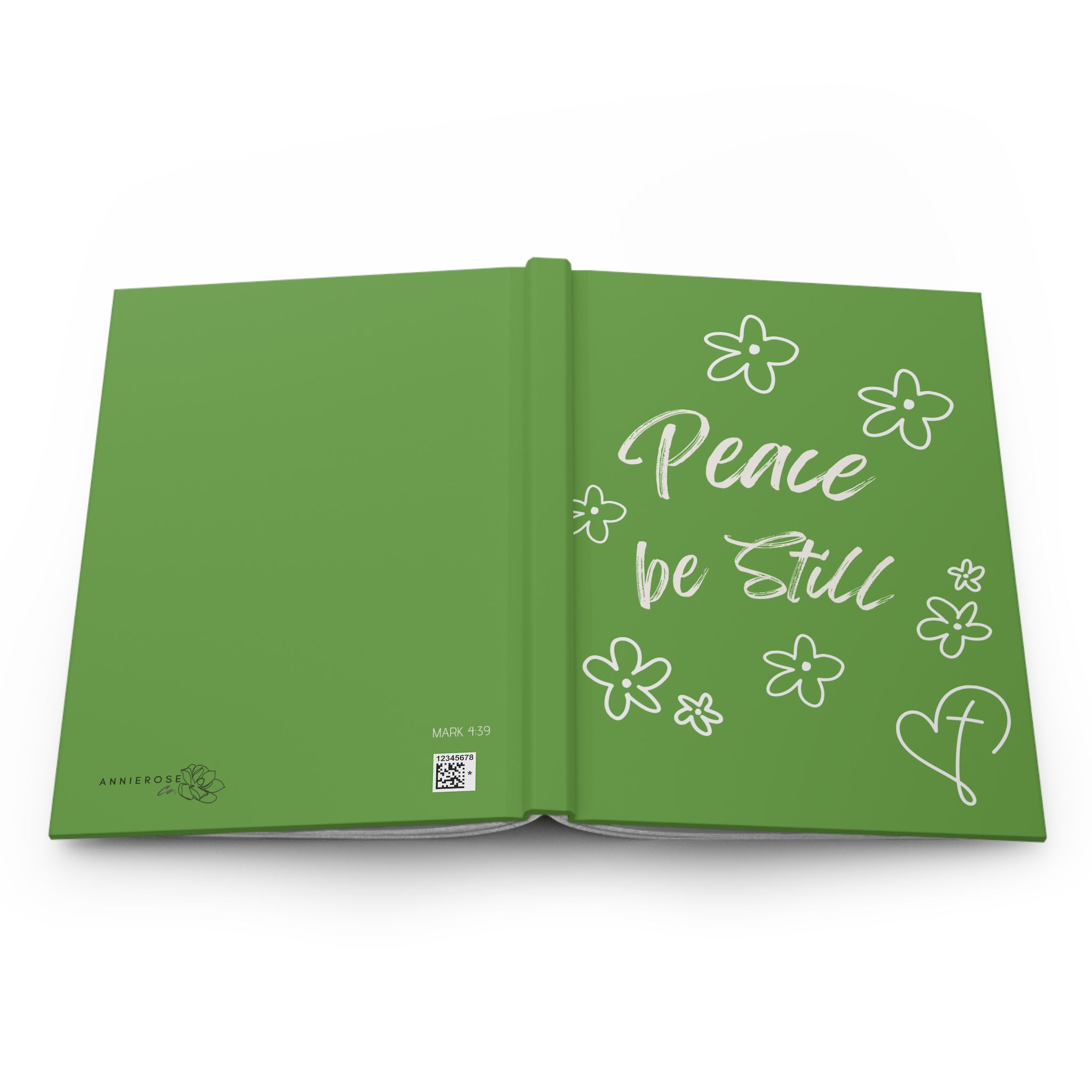 Peace be Still - Hardcover Journal Matte