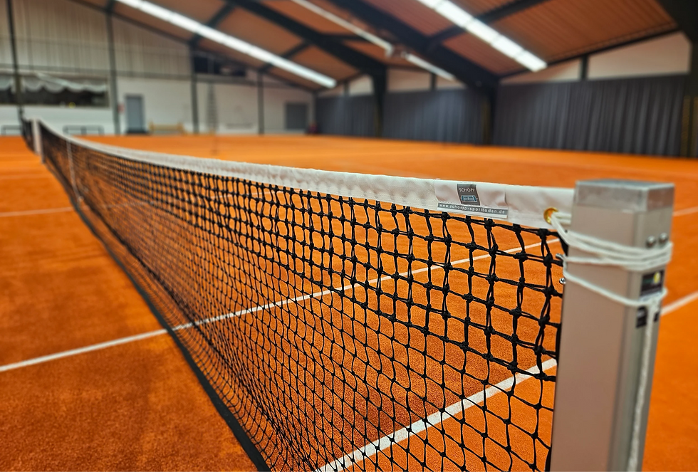 Schöpp-Sportboden Tennnis-Netzanlage