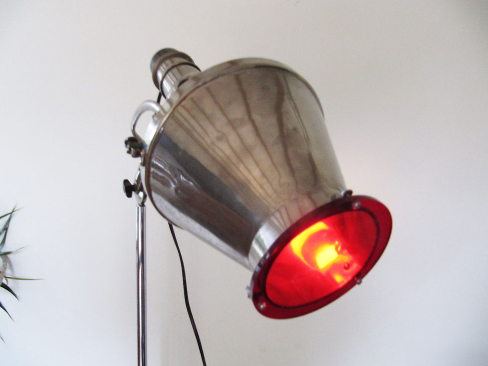 Thumbnail: Sollux Hanau Bauhaus floor lamp 40s 50s