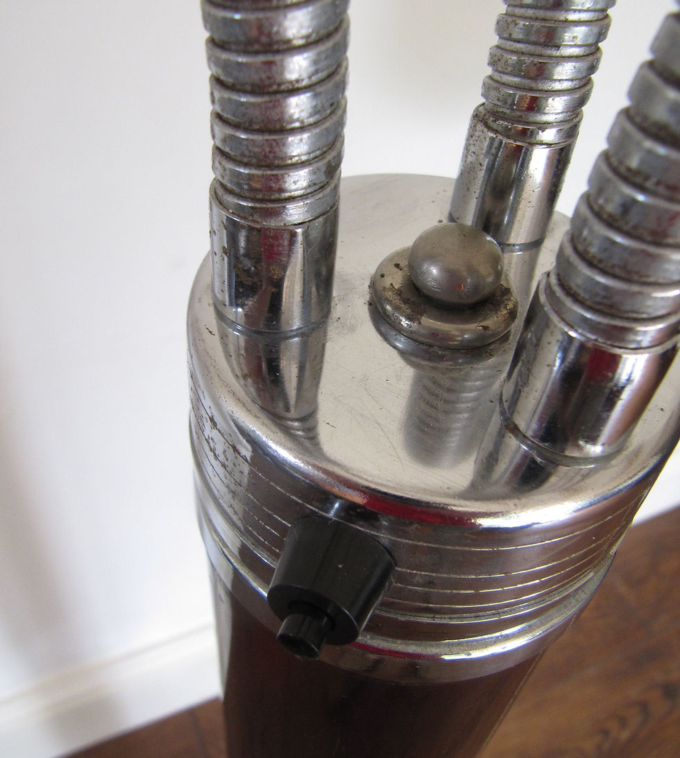 Thumbnail: CHROME BALL ARTICULATED GOFFREDO REGGIANI STYLE FLOOR LAMP
