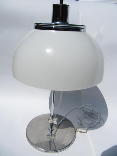 Harvey Guzzini Faro Table Lamp Luigi Massoni Design 1970 TimelessVintage  lampsRETRO-LAMPSretromps lamps
