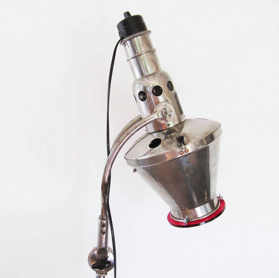 Thumbnail: Sollux Hanau Bauhaus floor lamp 40s 50s