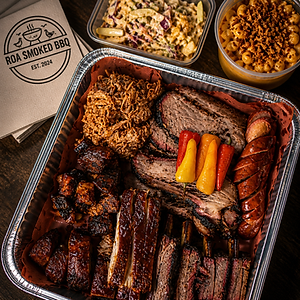 Smoked BBQ Dinner for 3
