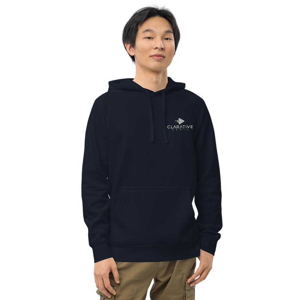Thumbnail: Clarative Media Logo Embroidered Unisex Hoodie