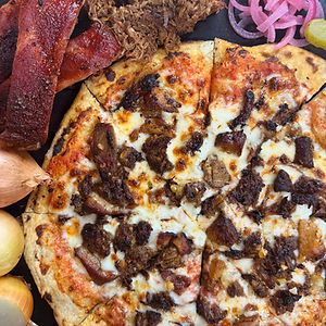 BBQ Pork Pizza