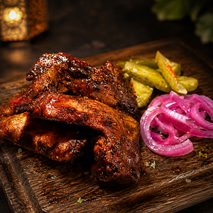 Smoked Chicken Wings Side