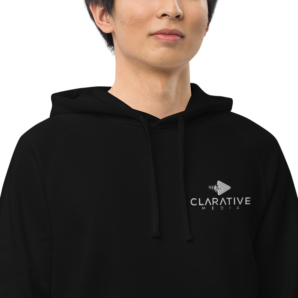 Thumbnail: Clarative Media Logo Embroidered Unisex Hoodie