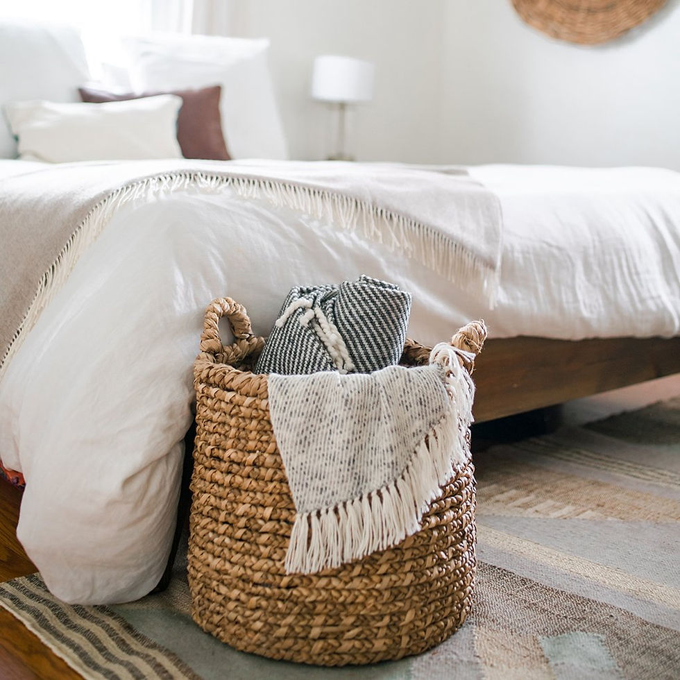 Thumbnail: Heathered Gray Alpaca Throw