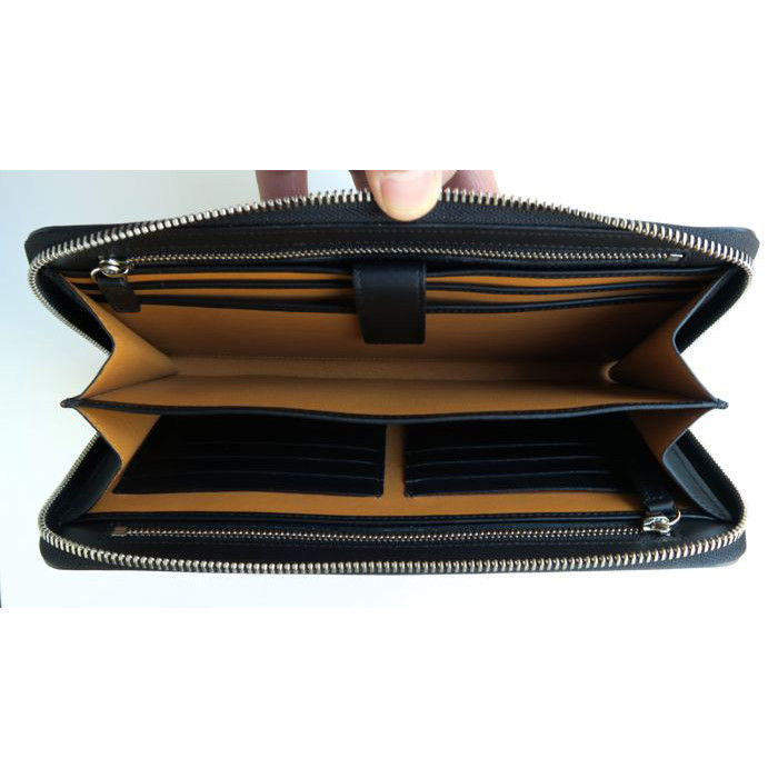 Thumbnail: PR49 Travel Purse, waxed calfskin replica