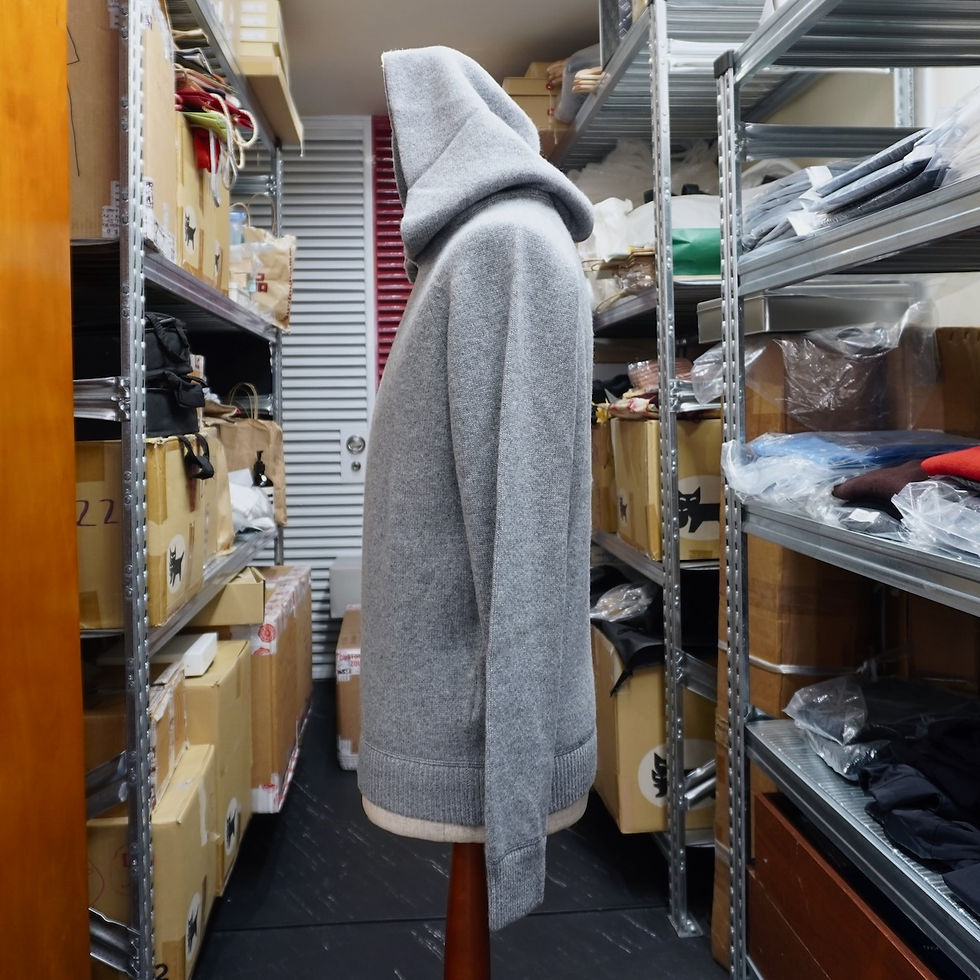 Thumbnail: CK20 カステムメイドのカシミヤパーカー