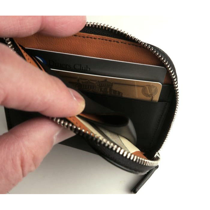 Thumbnail: PR97 Compact Wallet 3 - Cowhide Leather