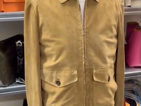 「MB09 革製ブルゾン」