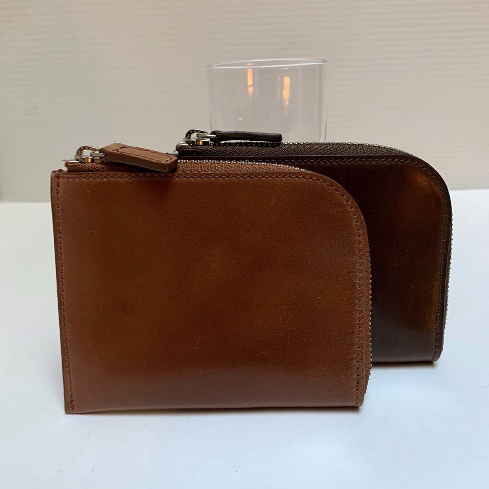 PR107 コンパクト財布3 コードバン素材