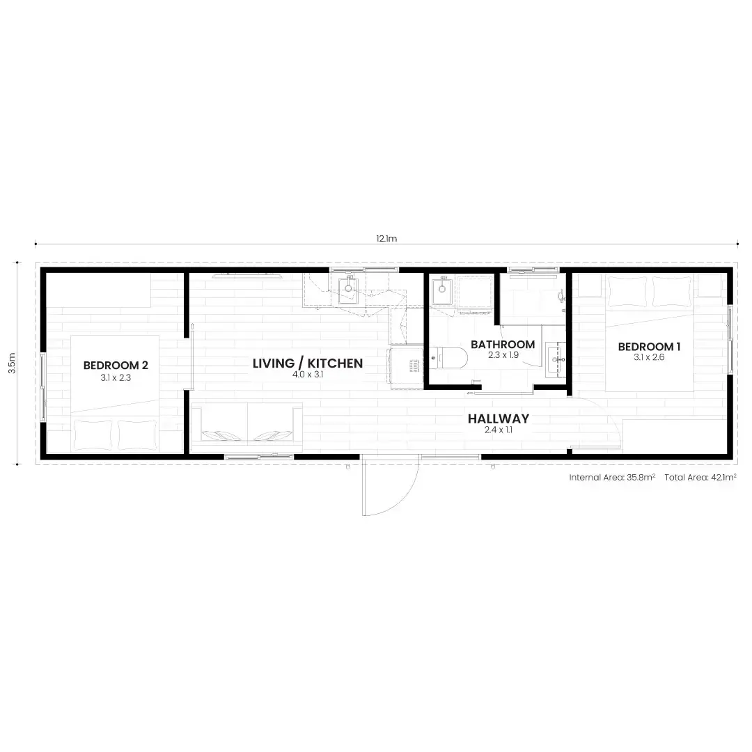 SUCASA® Class 1A Resort-Style Modular Home
