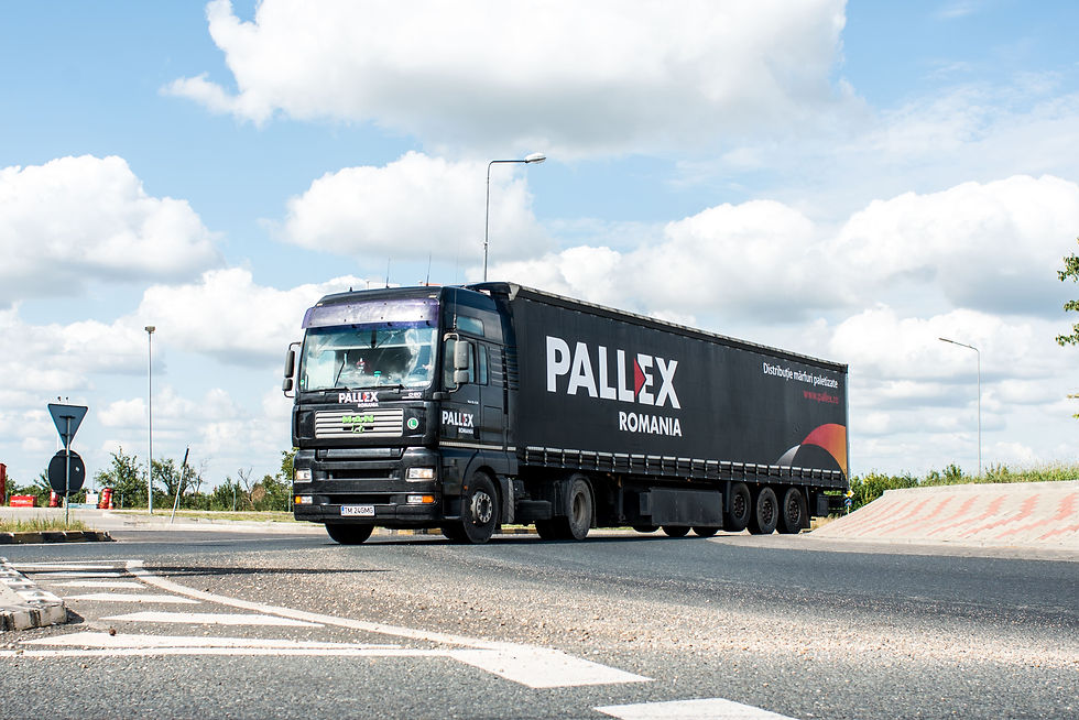 Pall-Ex logistics hub warehouse floor