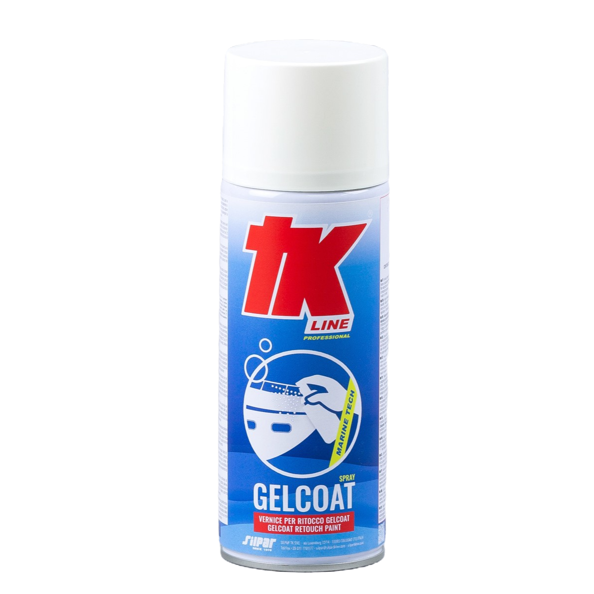 Gelcoat Branco Puro Spray  400ML
