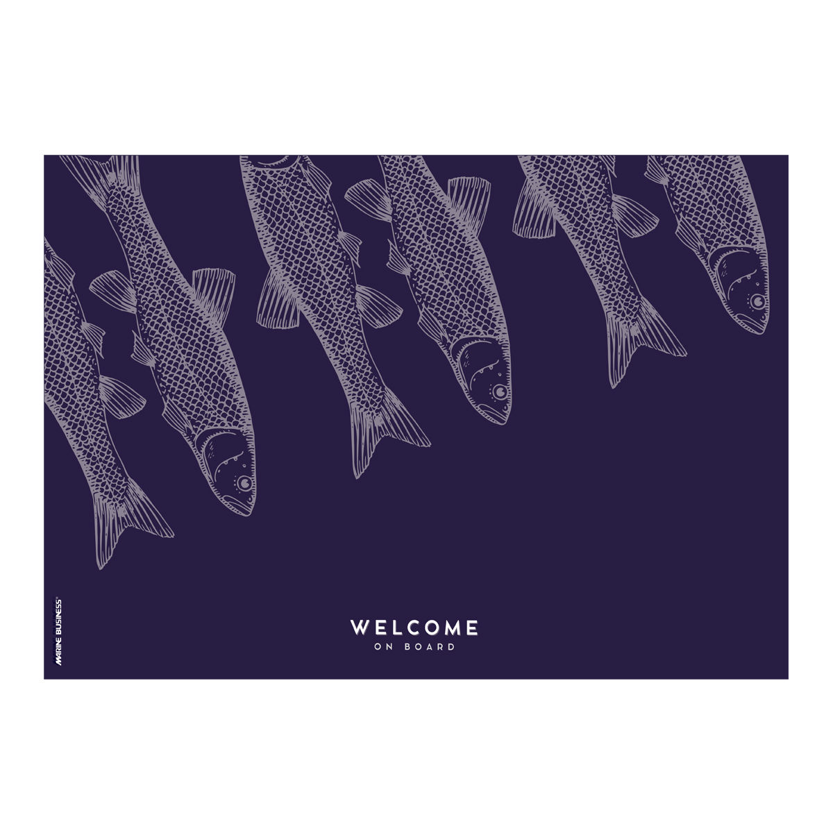 Tapete Náutico Antimicrobiano - Welcome (variante 1)