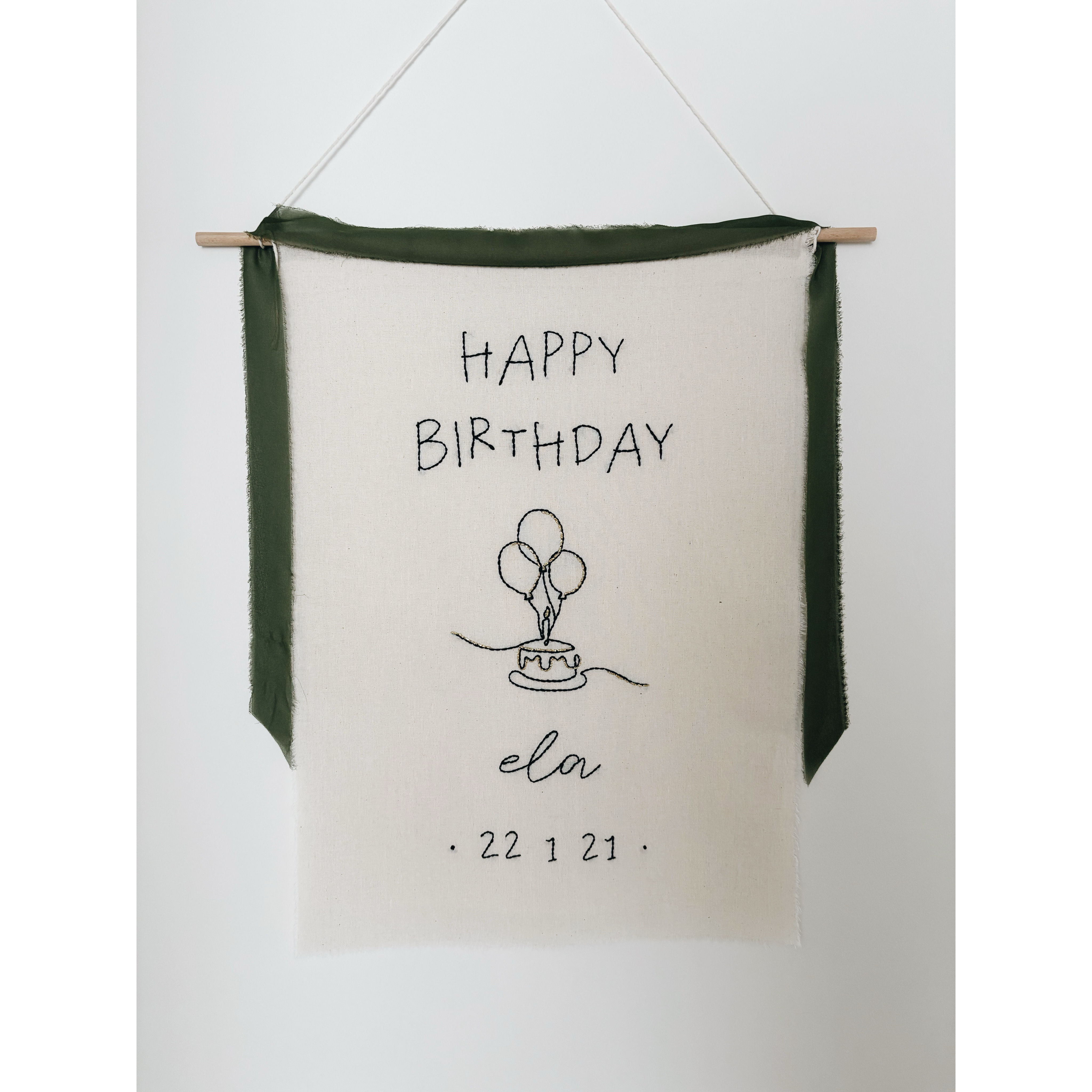 happy birthday duvar & kapı süsü