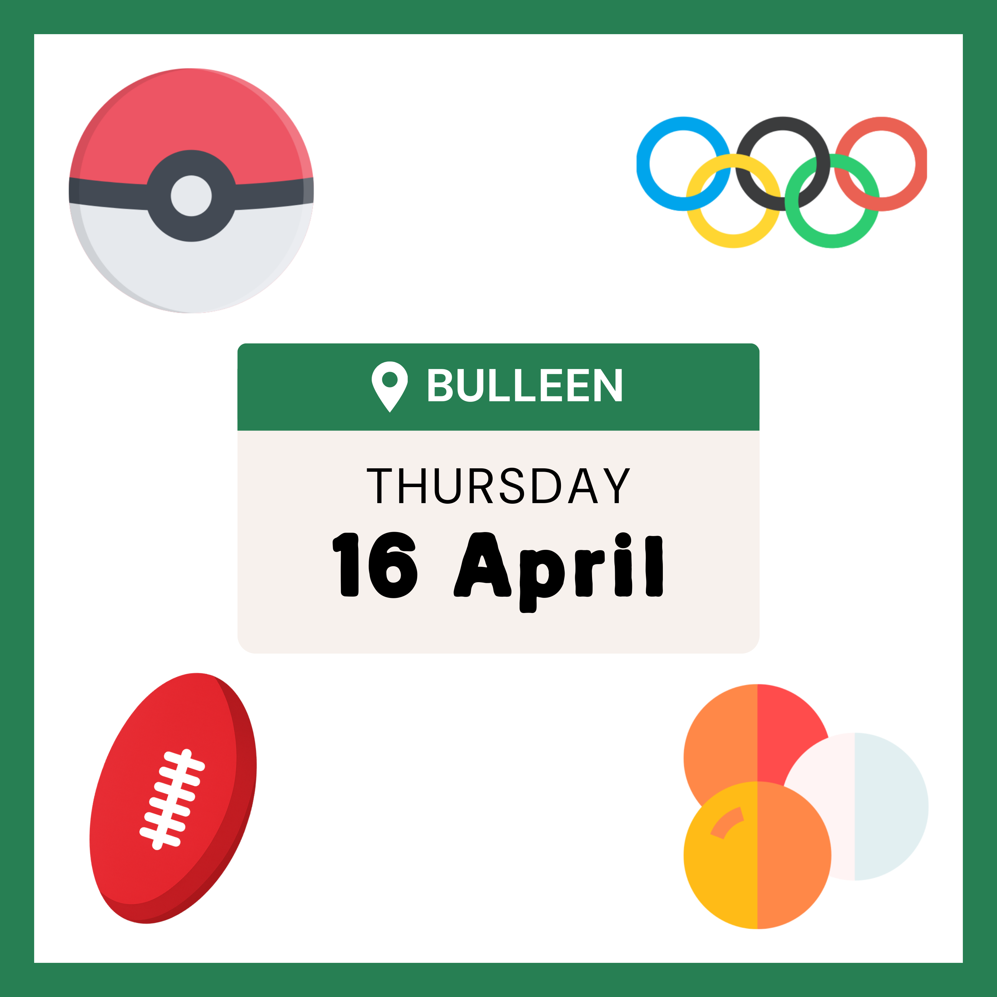 Thursday 16 April – Carey Grammar (Bulleen)