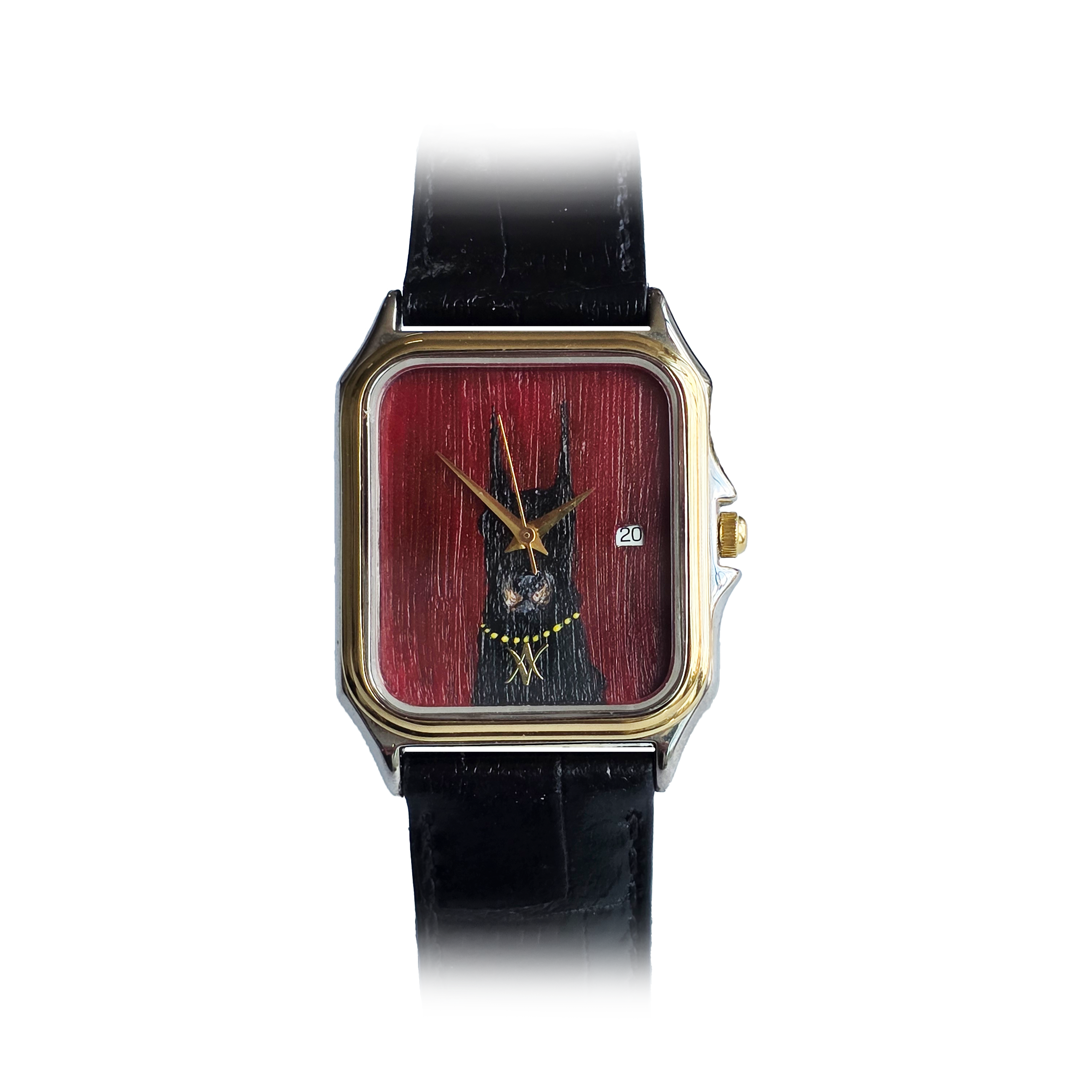 114. The Doberman watch