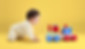 Baby with Wooden Toy