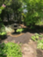 hudson landscaping bird bath