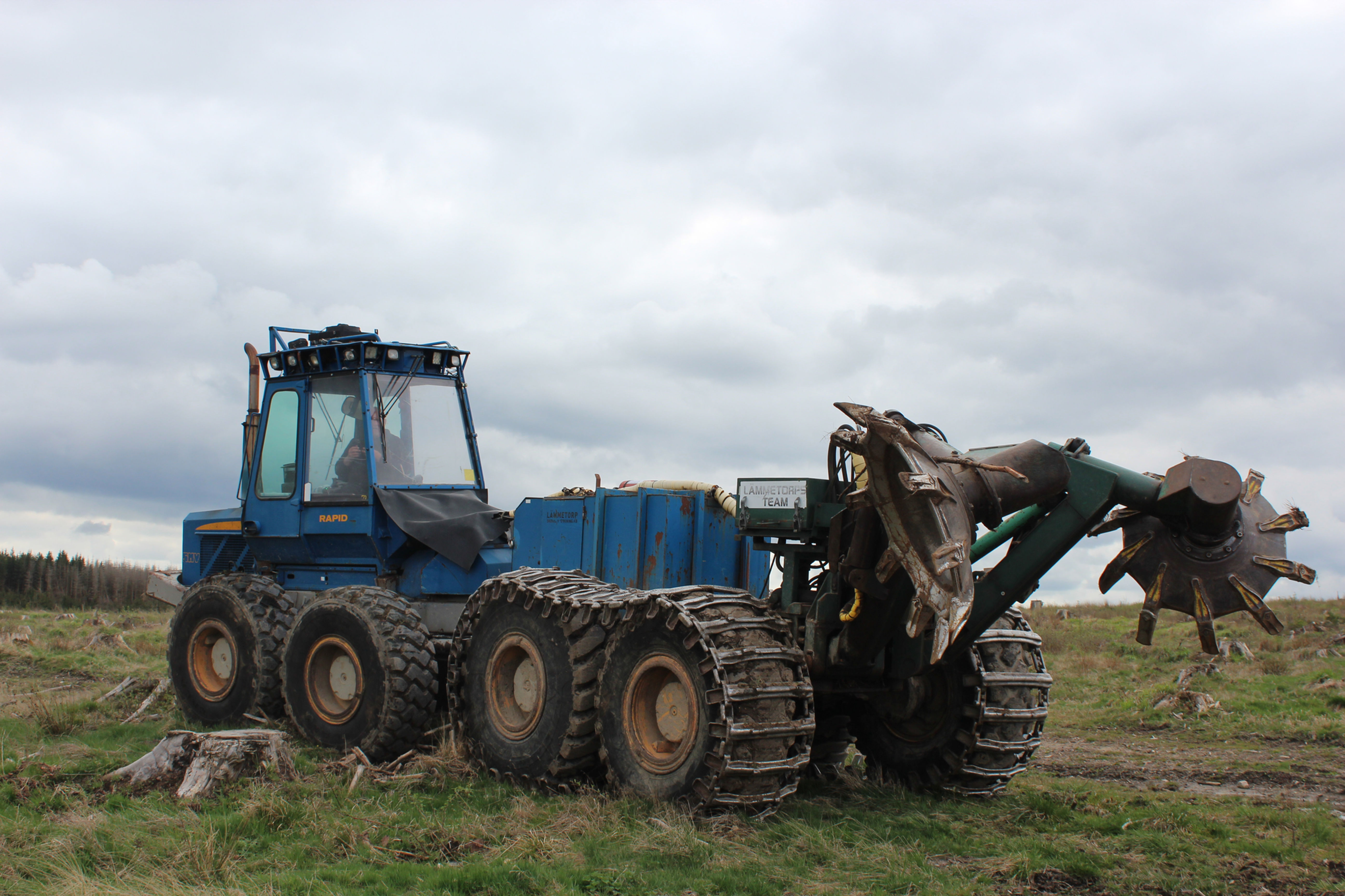 Rottne SMV -8 Rad Bracke