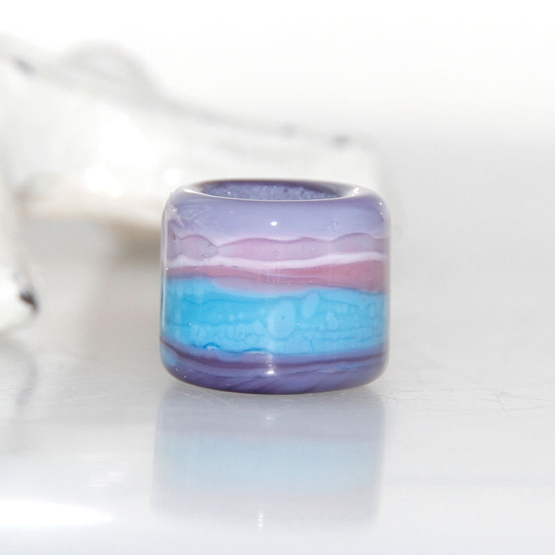 Thumbnail: Lilac River Dread Bead 8.5mm Hole