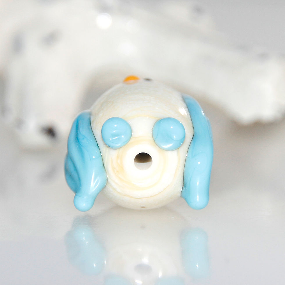 Thumbnail: Little Birdie Handmade Lampwork Glass Bead