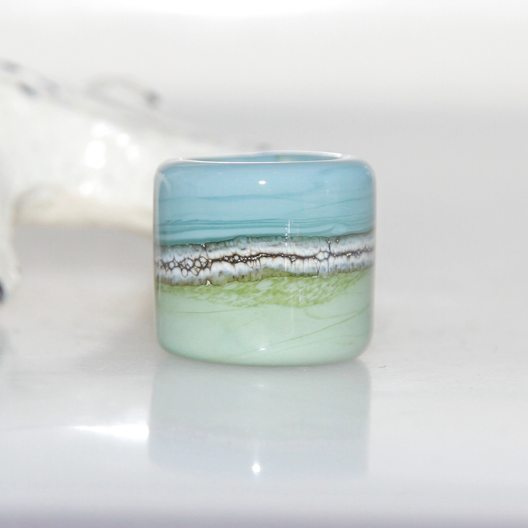 earthy dreadlock bead