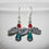 Thumbnail: Christmas Angels Swarovski Crystal Earrings on Sterling Silver