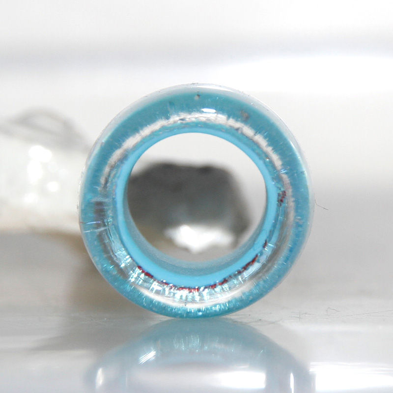 Thumbnail: Big Baby Blue Shimmer Dread Bead 12.5mm Hole