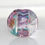 Thumbnail: Purple Garden Dichroic Implosion Lampwork Glass Bead