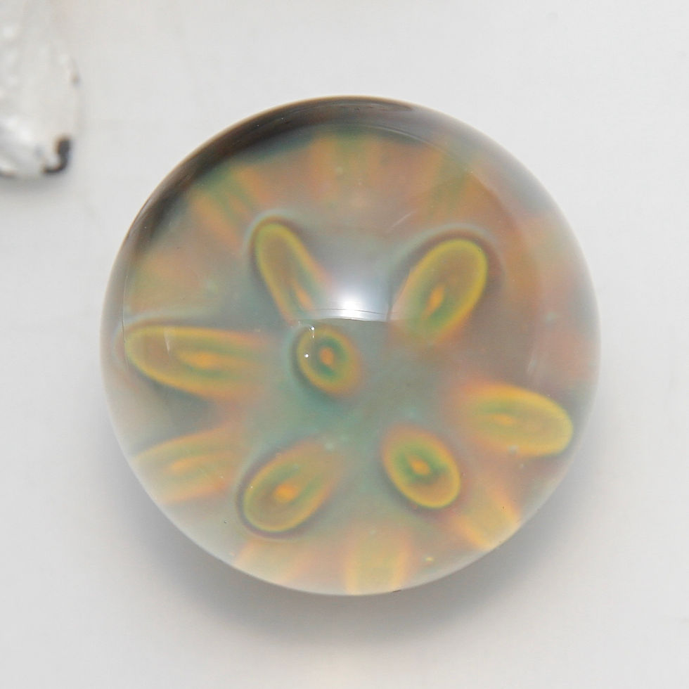Thumbnail: Glowy Pastel Flower Implosion Marble