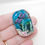 Thumbnail: RESERVED Dragonfly Pond Lampwork Glass Focal Bead