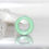 Thumbnail: Angelite Green Purple Aqua Dread Bead 8mm Hole