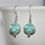 Thumbnail: Mint Polkadot Glass Earrings