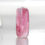 Thumbnail: Swirly Two Tone Pink Dichroic Lampwork Glass Bead