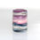 Thumbnail: Organic Purple Pink and Dark Ink Glass Dreadlock Bead 7mm Hole