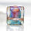 Thumbnail: Jelly Pools Lustre Cube with Goldstone Lampwork Glass Focal Bead