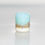 Thumbnail: Beachy Seafoam Adorned with Silver Glass Dreadlock Bead 5mm Hole
