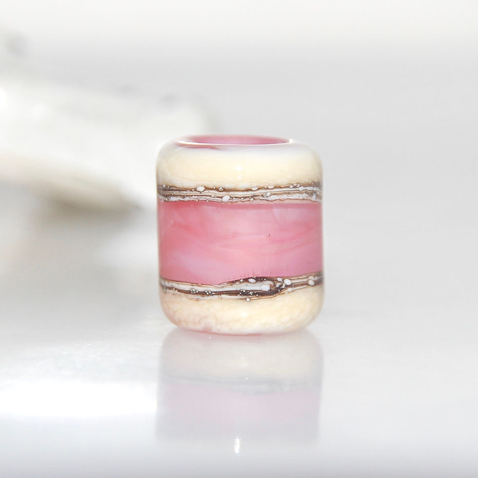 pink and cream